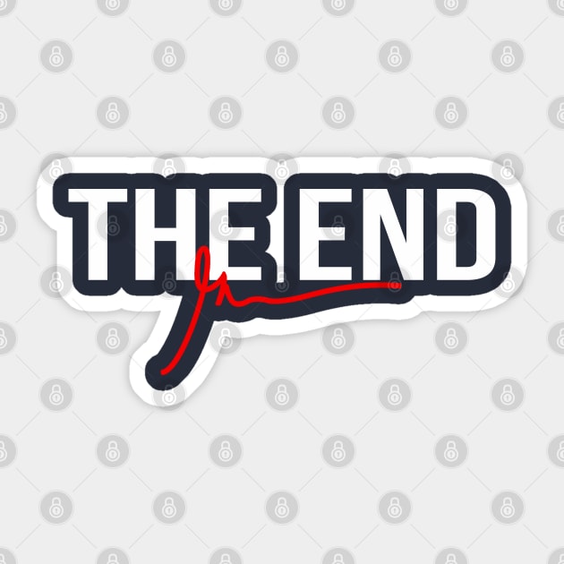 The End | Garyvee Sticker by GaryVeeApparel